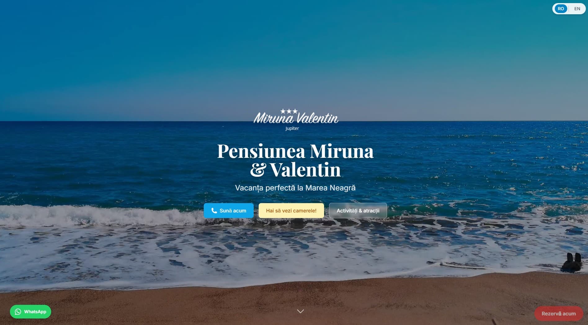 Screenshot Vila Miruna — mirunavalentin.ro
